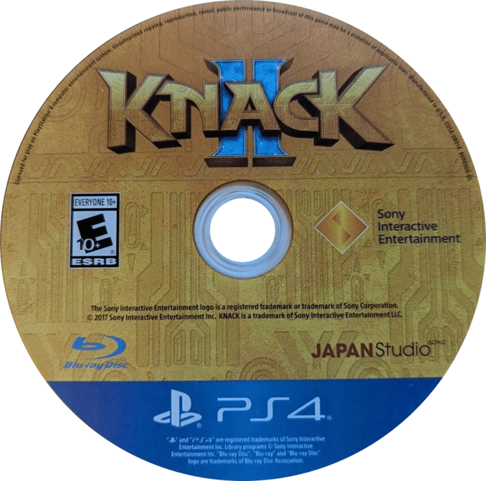 Knack II – PlayStation 4 (PS4) - for just $0! 