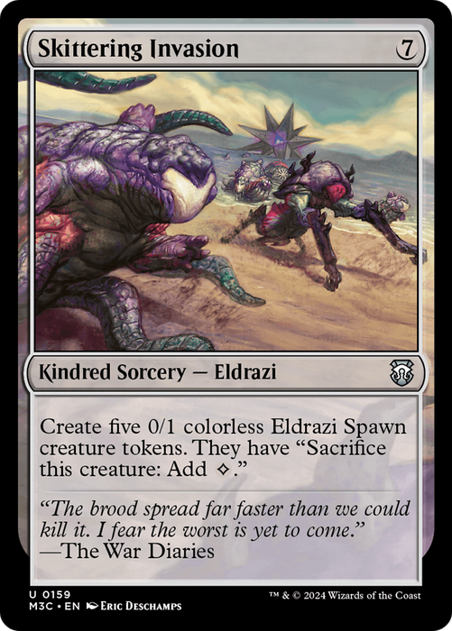 Skittering Invasion (M3C-159) - Modern Horizons 3 Commander - for just $0.36! 