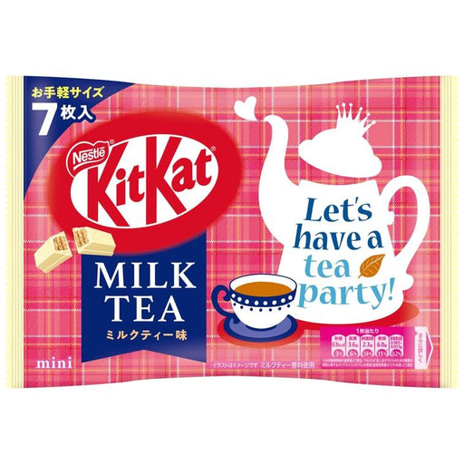 NESTLE Mini KitKat Chocolate Wafer Biscuits Milk Tea Flavor 7 Pieces - Just $9.95! Shop now at Retro Gaming of Denver