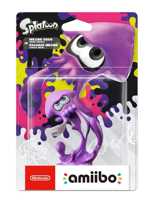 Inkling Squid Amiibo [Neon Purple][Sealed] – Nintendo Amiibo - for just $23.99! 