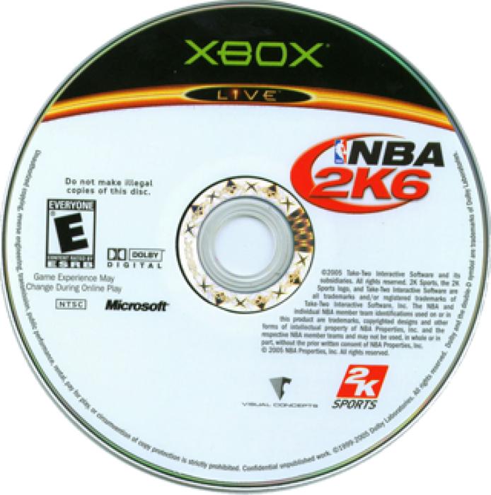 NBA 2K6 – Xbox (XBOX) - for just $8.99! 