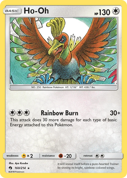 Ho-Oh (160/214) [Sun & Moon: Lost Thunder] - for just $0.55! 