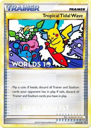 Tropical Tidal Wave (HGSS18) (Semi Finalist) [HeartGold & SoulSilver: Black Star Promos] - Just $0.10! Shop now at Retro Gaming of Denver