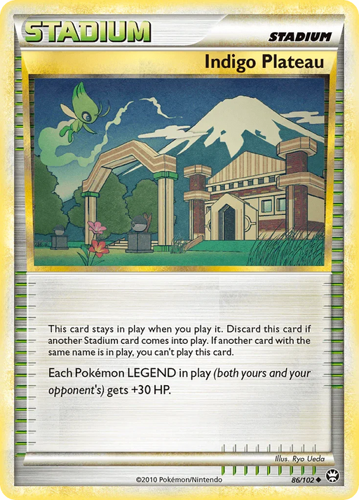 Indigo Plateau (86/102) [HeartGold & SoulSilver: Triumphant] - for just $0.30! 