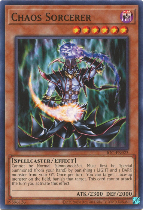 Chaos Sorcerer (25th Anniversary) [IOC-EN023] Common - for just $0.20! 