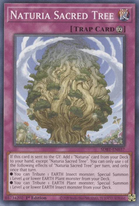 Naturia Sacred Tree [SDBT-EN037] Common - for just $0.10! 