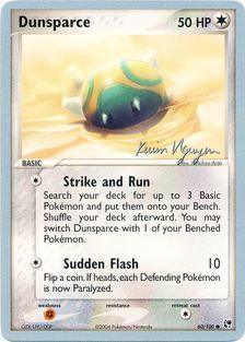 Dunsparce (60/100) (Team Rushdown - Kevin Nguyen) [World Championships 2004] - for just $1.45! 