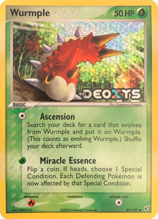 Wurmple (82/107) (Stamped) [EX: Deoxys] - for just $6.25! 