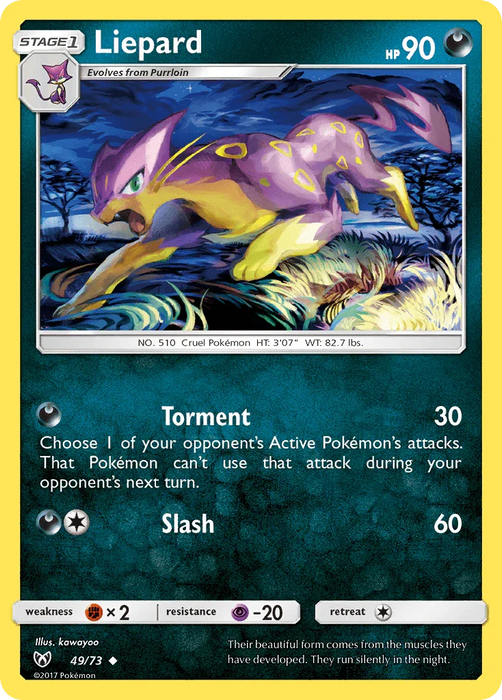 Liepard (49/73) [Sun & Moon: Shining Legends] - for just $0.10! 