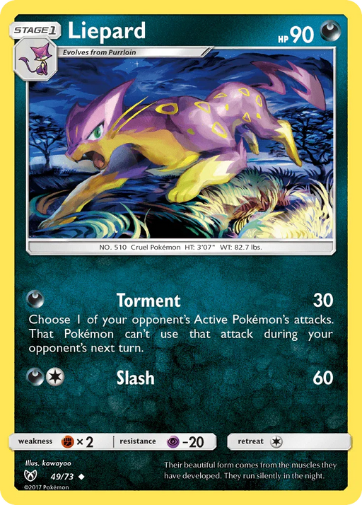 Liepard (49/73) [Sun & Moon: Shining Legends] - for just $0.10! 