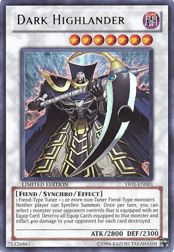 Dark Highlander [YF01-EN001] Ultra Rare - for just $4.30! 