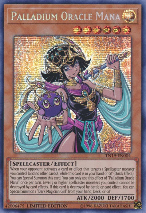 Palladium Oracle Mana [TN19-EN004] Prismatic Secret Rare - for just $0.65! 