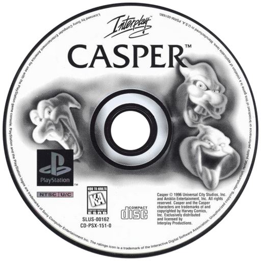 Casper – PlayStation 1 (PS1) - for just $0! 