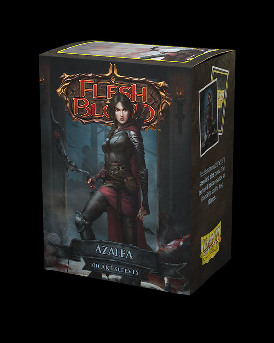 Dragon Shield: Standard 100ct Art Sleeves - Flesh and Blood (Azalea - Matte) - for just $0! 