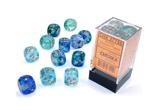 Chessex: D6  Nebula Dice sets - 16mm - for just $11.98! 