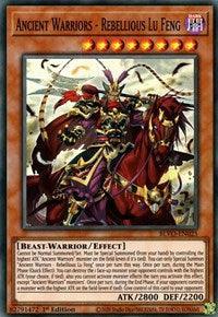 Ancient Warriors - Rebellious Lu Feng [BLVO-EN025] Super Rare - for just $0.10! 