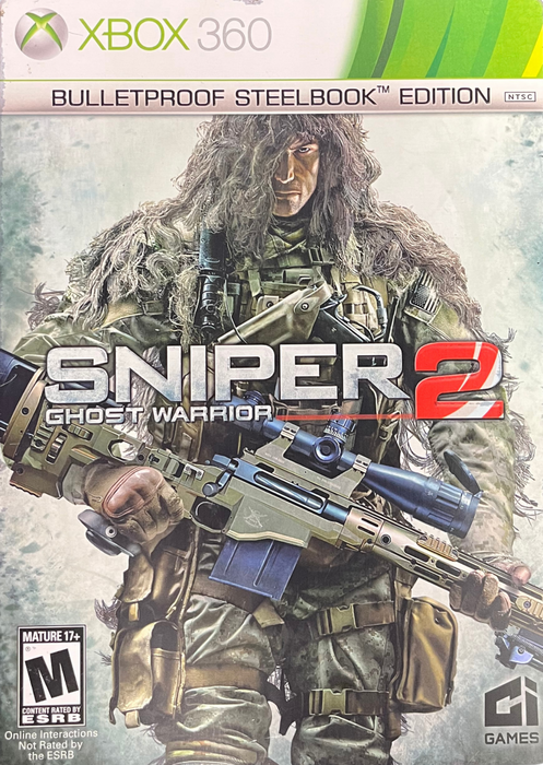 Sniper Ghost Warrior 2 [Bulletproof Steelbook Edition] – Xbox 360 (X360) - for just $18.99! 