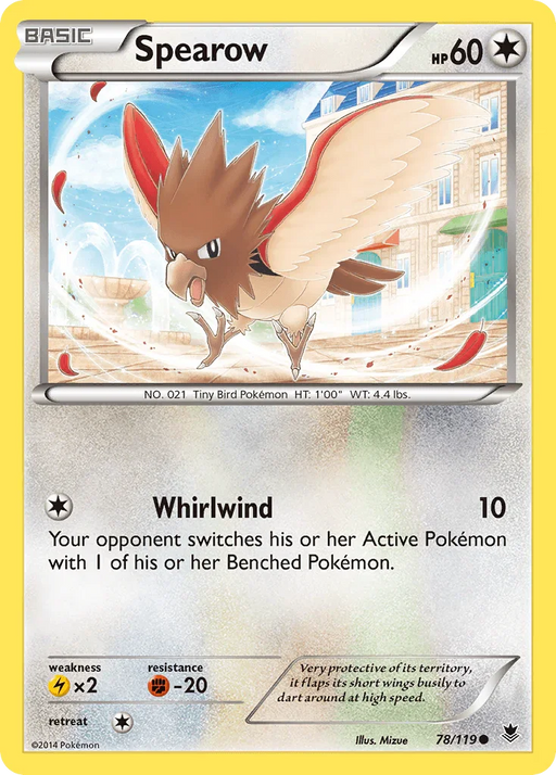 Spearow (78/119) [XY: Phantom Forces] - for just $0.10! 