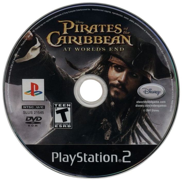 Pirates of the Caribbean At World's End – PlayStation 2 (PS2)