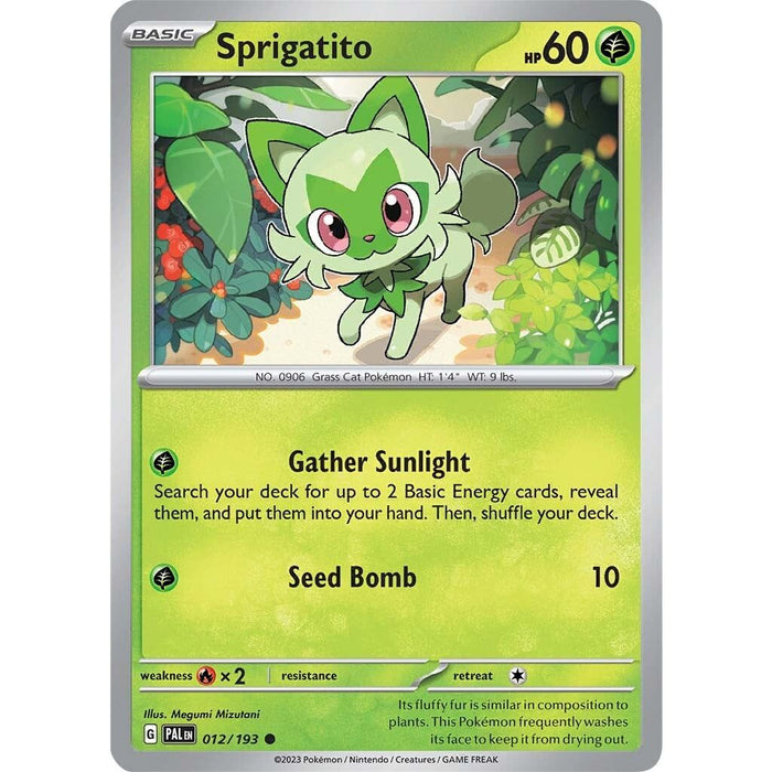 Sprigatito (012/193) [Scarlet & Violet: Paldea Evolved] - Just $0.05! Shop now at Retro Gaming of Denver