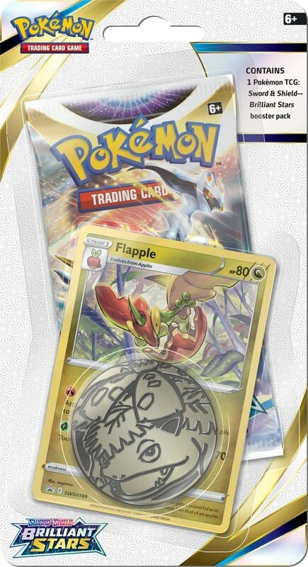 Sword & Shield: Brilliant Stars - Single Pack Blister (Flapple) - for just $3.95! 