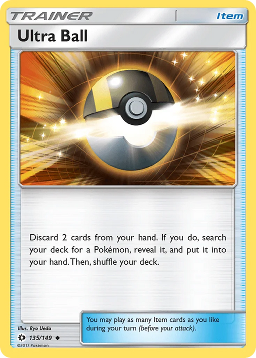 Ultra Ball (135/149) [Sun & Moon: Base Set] - for just $0.10! 