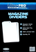 Ultra PRO: Magazine Dividers - 25-Pack (8-1/2" x 13") - for just $0! 