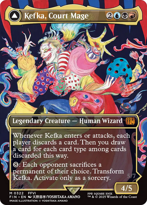 Kefka, Court Mage (Borderless) (0322) (FIN-322) - FINAL FANTASY (Borderless) - for just $7.84! 