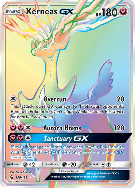 Xerneas GX (139/131) [Sun & Moon: Forbidden Light] - for just $25.15! 
