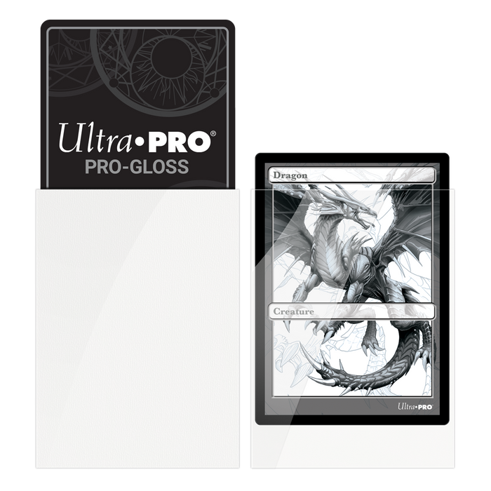 Ultra PRO: Standard 50ct Sleeves - PRO-Gloss (White) - Just $0! Shop now at Retro Gaming of Denver