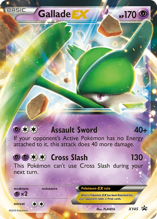 Gallade EX (XY45) [XY: Black Star Promos] - for just $1.25! 