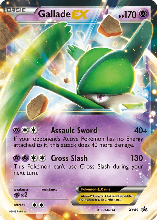 Gallade EX (XY45) [XY: Black Star Promos] - for just $1.35! 