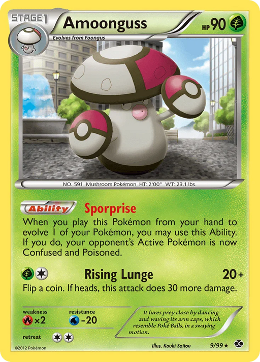 Amoonguss (9/99) [Black & White: Next Destinies] - for just $0.20! 
