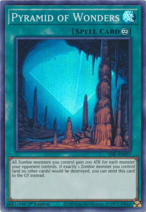 Pyramid of Wonders [SESL-EN057] Super Rare - for just $0.10! 