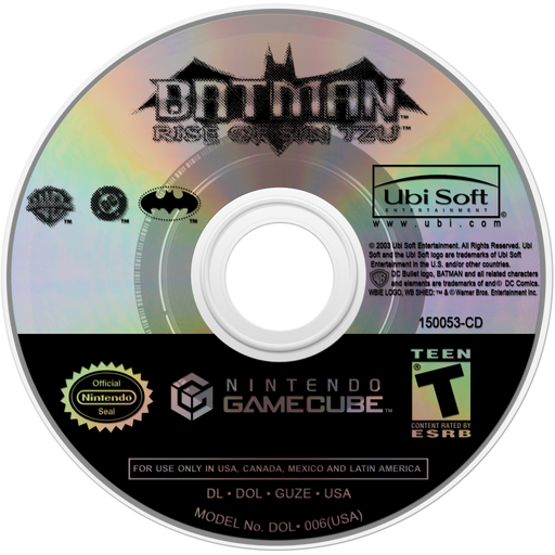 Batman: Rise of Sin Tzu – GameCube (GC) - for just $20.99! 