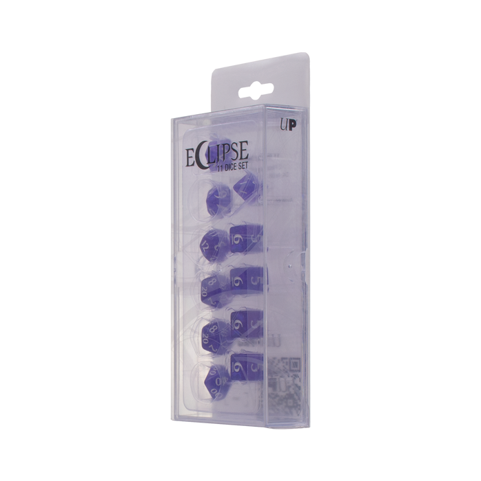 Ultra PRO: 11-Dice Set - Eclipse (Royal Purple) - Just $9.95! Shop now at Retro Gaming of Denver