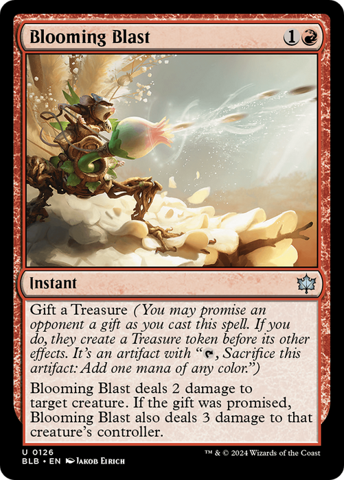 Blooming Blast (BLB-126) - Bloomburrow - for just $0.02! 