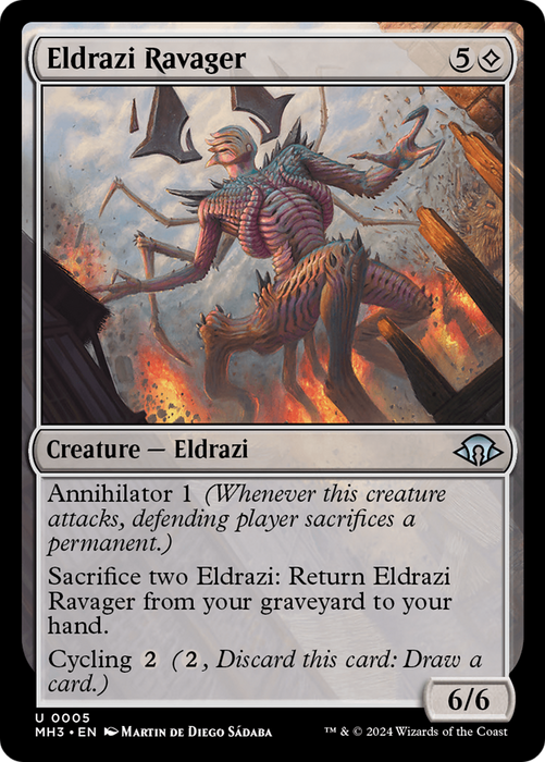 Eldrazi Ravager (MH3-005) - Modern Horizons 3 - for just $0.07! 
