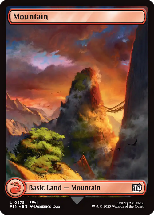 Mountain (FIN-575) - FINAL FANTASY Foil - for just $0.31! 