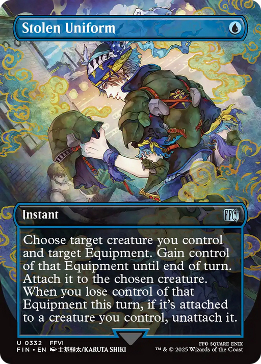 Stolen Uniform (FIN-332) - FINAL FANTASY (Borderless) Foil - for just $0.06! 