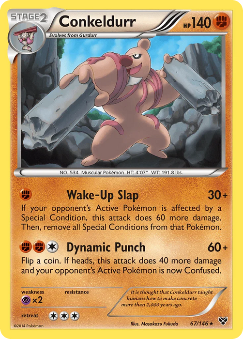 Conkeldurr (67/146) [XY: Base Set] - for just $0.30! 