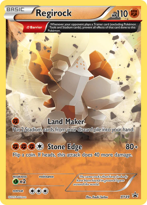 Regirock (XY49) [XY: Black Star Promos] - for just $3.05! 