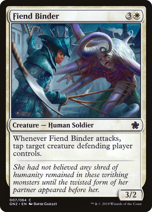 Fiend Binder (GN2-007) - Game Night 2019 - for just $0.02! 