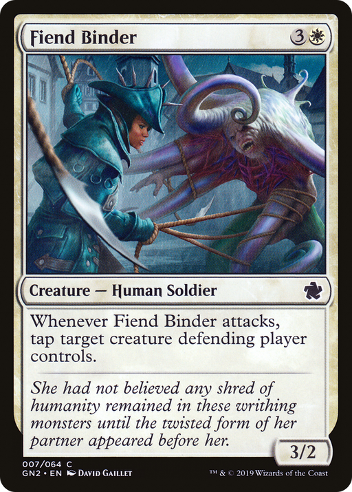 Fiend Binder (GN2-007) - Game Night 2019 - for just $0.02! 