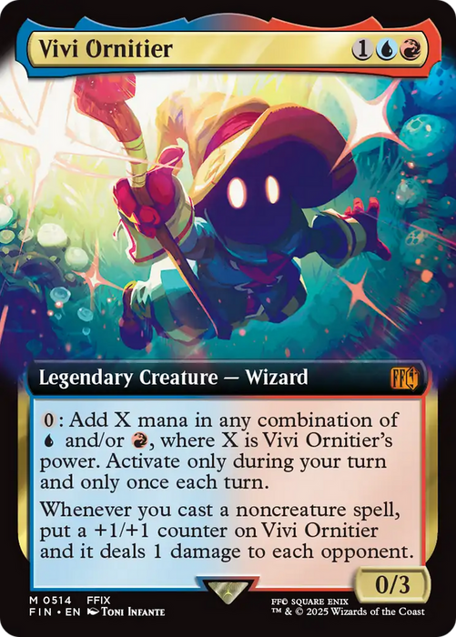 Vivi Ornitier (FIN-514) - FINAL FANTASY: (Extended Art) Foil - for just $36.51! 