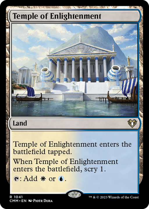 Temple of Enlightenment [Commander Masters] - Just $0.10! Shop now at Retro Gaming of Denver