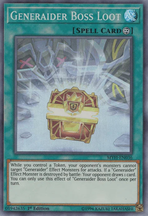 Generaider Boss Loot [MYFI-EN036] Super Rare - for just $0.10! 