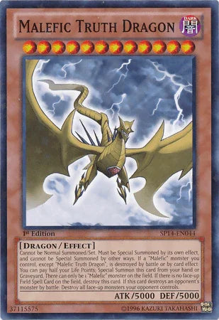 Malefic Truth Dragon [SP14-EN044] Starfoil Rare - for just $0.70! 
