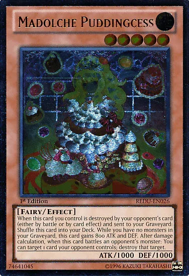 Madolche Puddingcess [REDU-EN026] Ultimate Rare - for just $6.25! 