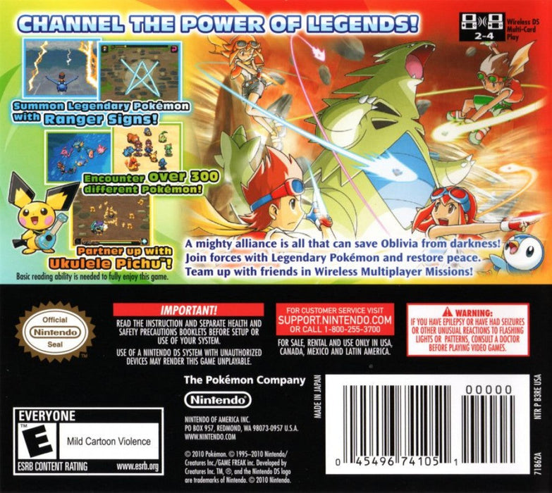 Pokemon Ranger: Guardian Signs – Nintendo DS (DS) - for just $39.99! 